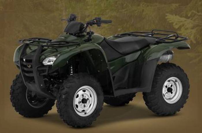 brand new green 2010 420 rancher with factory warranty