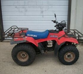 1989 Suzuki 4x4 Quadrunner 250 & 160E ATV Original Color Ad