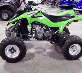 the kfx400 is kawasaki s new ultra high performance sport model atv it is