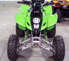 the kfx400 is kawasaki s new ultra high performance sport model atv it is