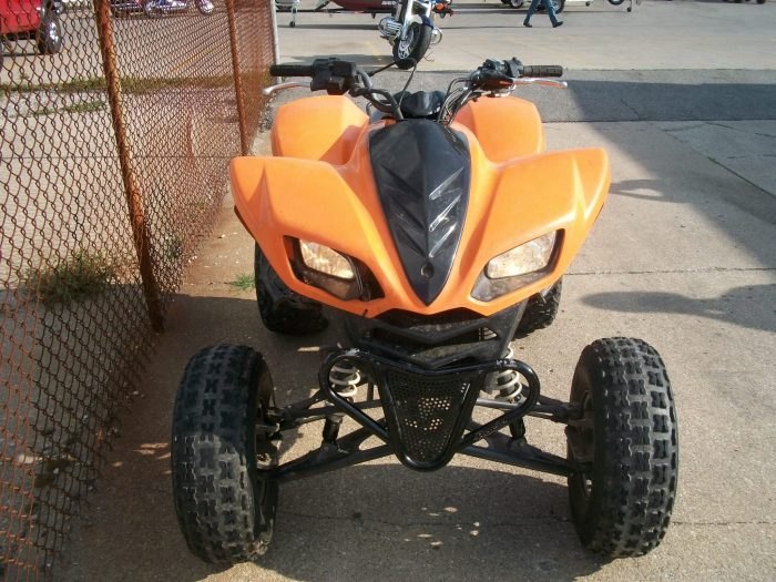 orange kfx700 call for details ready to sell