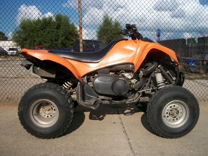 orange kfx700 call for details ready to sell