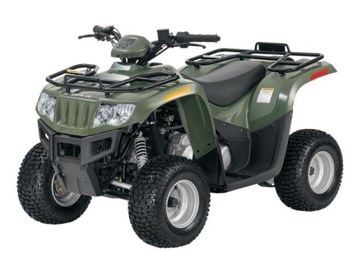 brand new green 2008 50 2x4 auto with factory warranty