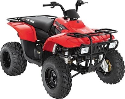 Brand New RED/WHITE 2009 330 TRAILBOSS With Factory Warranty!