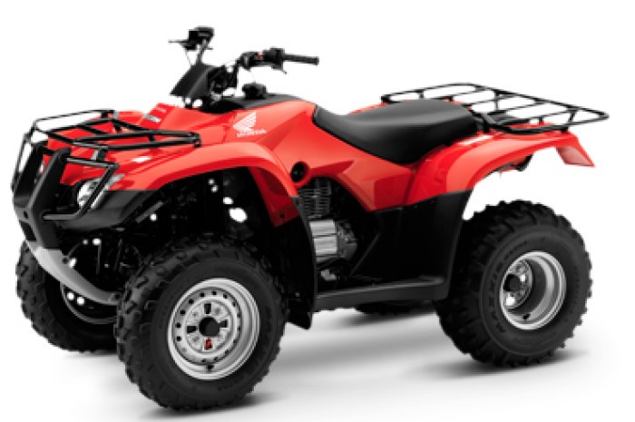 brand new green 2009 fourtrax with factory warranty