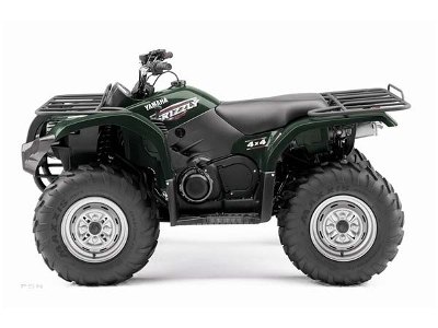 there s a lot of grizzly in this mid size package a mid size atv