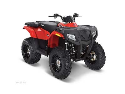 the 2010 polaris sportsman 400 h o atv combines full sized features in a more