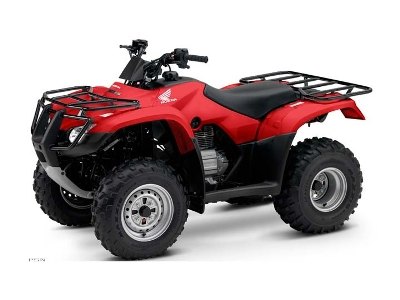 fourtrax recon es shift with a push of your thumb and let your foot come along