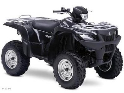 the 2008 suzuki kingquad 750 is the quadrunner atv like no other just like when
