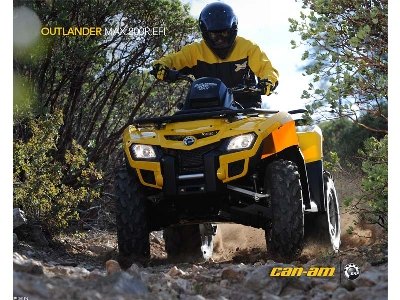 outlander max 800r efithe max concept allows you to go from one up