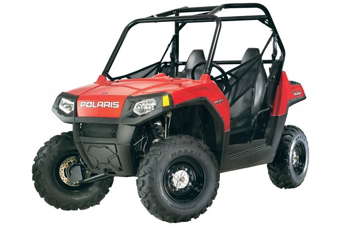 the 2010 polaris ranger rzr reg side by side vehicle with its narrow 50 in