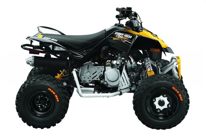 the can am ds 90 trade youth atv delivers all the safety features you demand