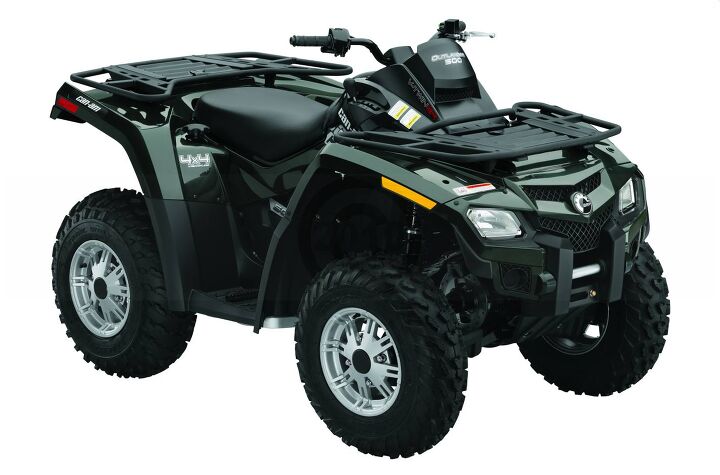 say hello to the outlander 500 efi powered by the only v twin in the