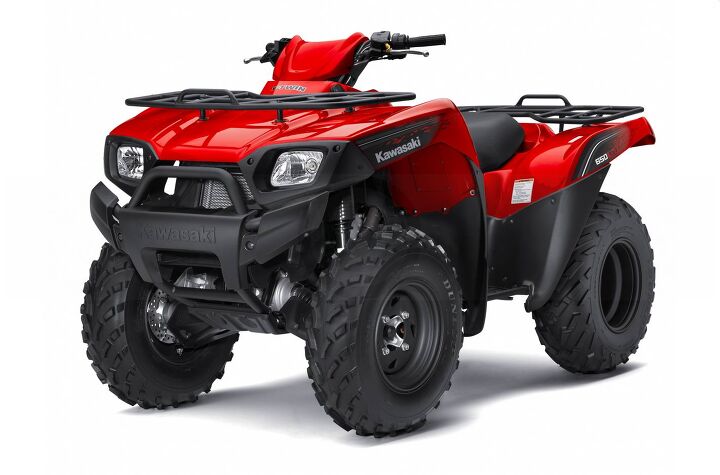 the brute force 650 4x4i combines the luxurious ride quality offered by the