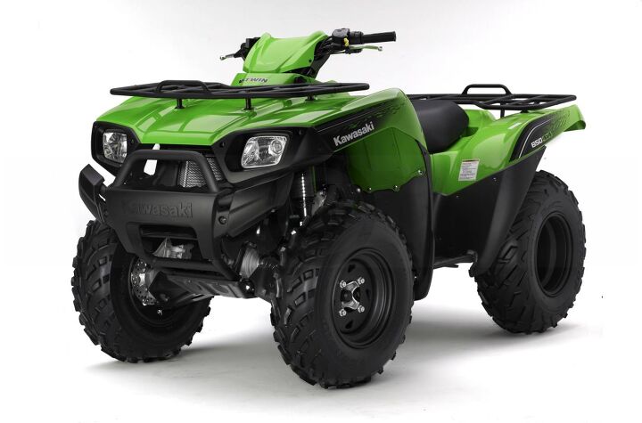 vtwin powered 4x4 performer offers large utility at a small