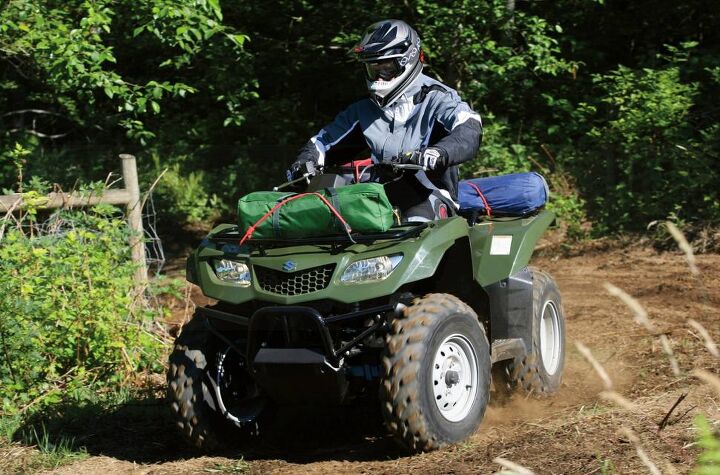 the suzuki kingquad 450axi 4x4 sets the standard for all around performance in