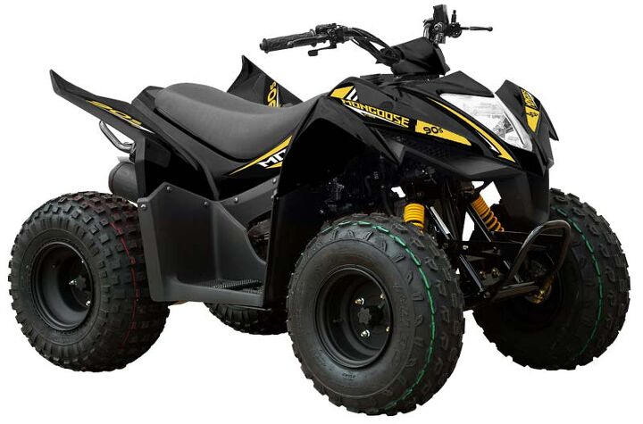 kymco atvs and utvs models prices specs and reviews, Kymco Mongoose 90S