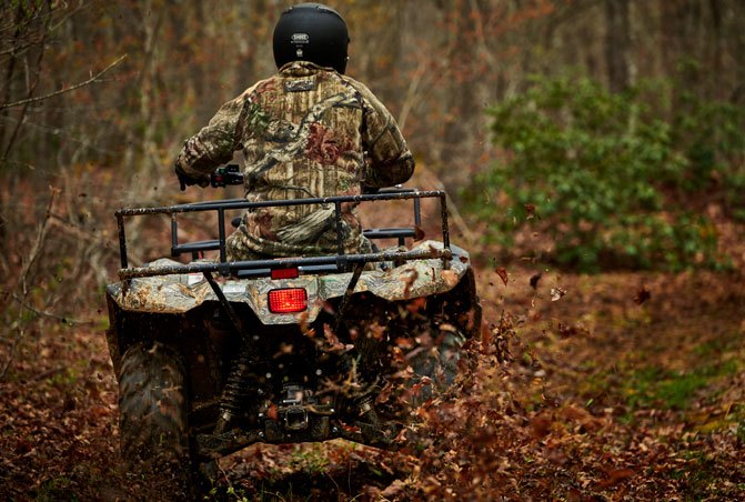 2019 textron alterra 700 xt vs yamaha kodiak 700 eps by the numbers, Yamaha Kodiak 700 EPS Rear