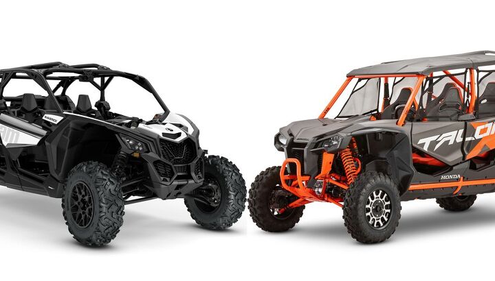 Honda Talon 1000X-4 Fox Live Valve Vs. Can-Am Maverick X3 Max Turbo: By the Numbers