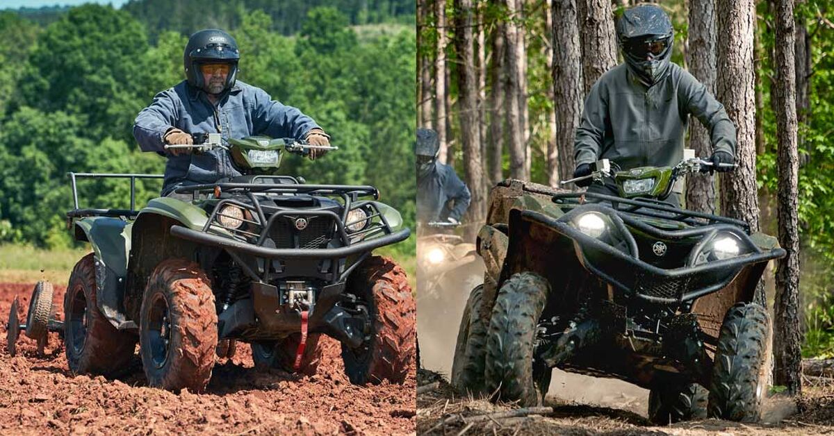 Yamaha Grizzly Vs Kodiak Atv Comparison
