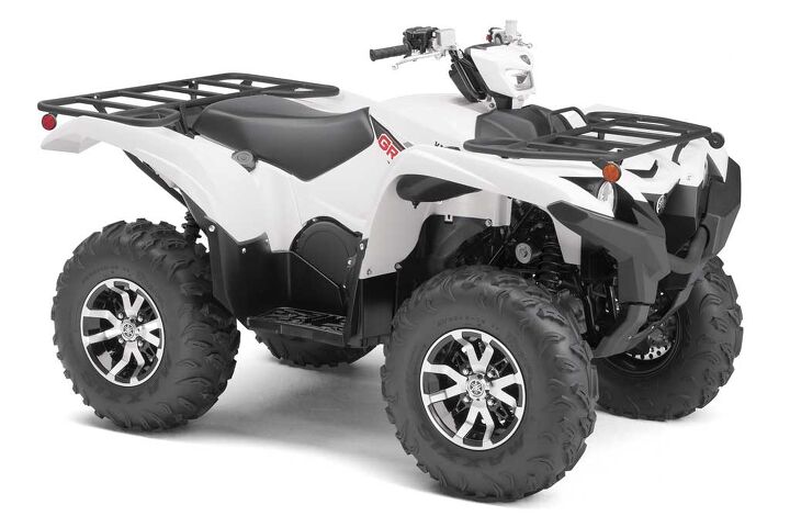 2020 yamaha kodiak 700 eps vs yamaha grizzly eps by the numbers, 2020 Yamaha Grizzly EPS Alpine White