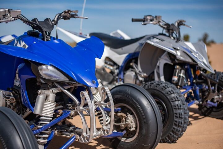 2019 yamaha yfz450r vs 2006 yamaha yfz450, Yamaha YFZ450R vs YFZ450 Front