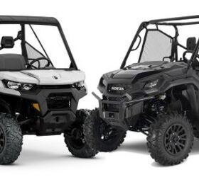 2020 Honda Pioneer 1000 Deluxe vs. Can-Am Defender DPS HD10: By the Numbers