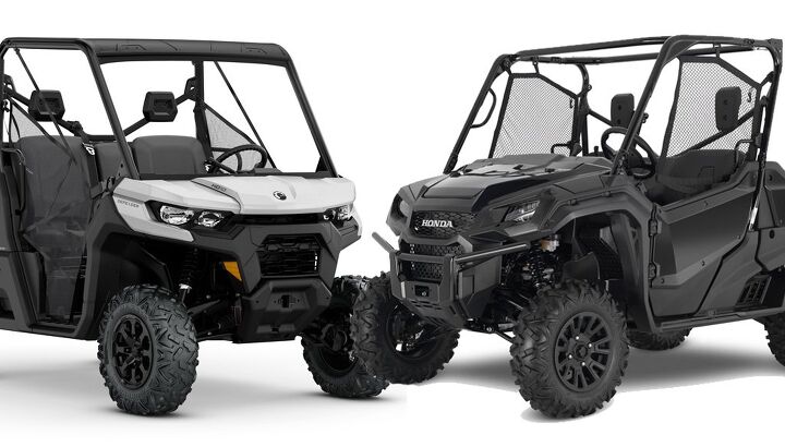 2020 honda pioneer 1000 deluxe vs can am defender dps hd10 by the numbers