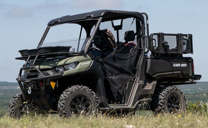 2020 honda pioneer 1000 deluxe vs can am defender dps hd10 by the numbers, 2020 Can Am Defender DPS 1