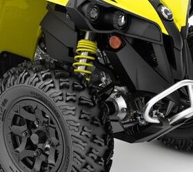 2020 polaris scrambler 850 vs can am renegade 850 by the numbers, Can Am Renegade 850 Front Suspension