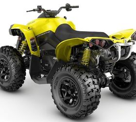 2020 polaris scrambler 850 vs can am renegade 850 by the numbers, Can Am Renegade 850 Rear