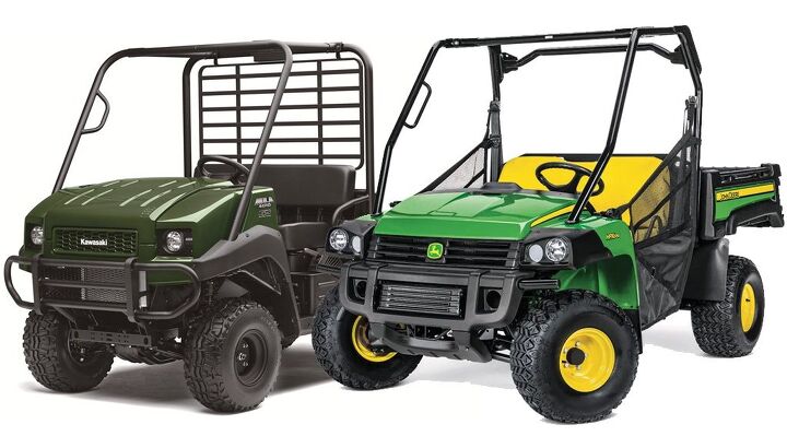 2021 Kawasaki Mule 4010 4×4 vs. John Deere Gator HPX615E: By the Numbers