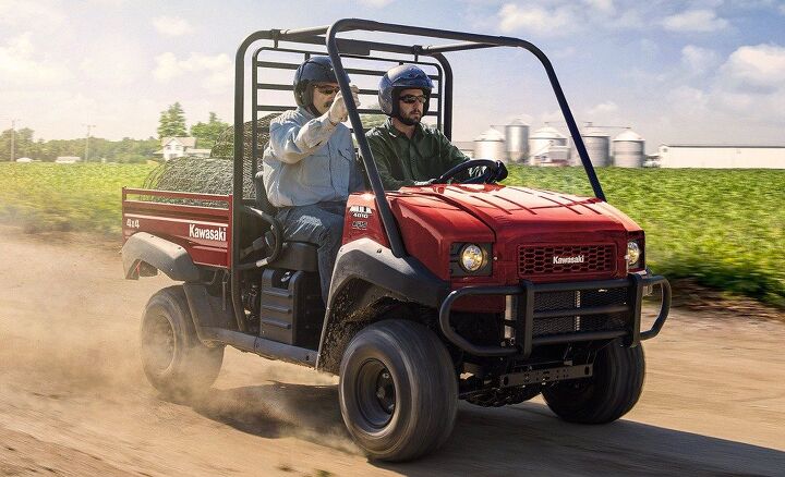 2021 kawasaki mule 4010 44 vs john deere gator hpx615e by the numbers, Kawasaki Mule 4010 Action