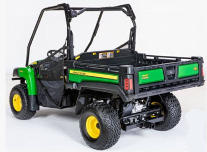 2021 kawasaki mule 4010 44 vs john deere gator hpx615e by the numbers, John Deere Gator HPX615E Rear