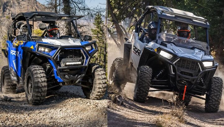 Polaris RZR Trail vs. RZR Trail S: By the Numbers