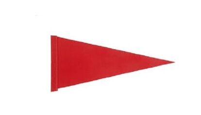 ATV Safety Flags and Mounts Red Pennant Replacement