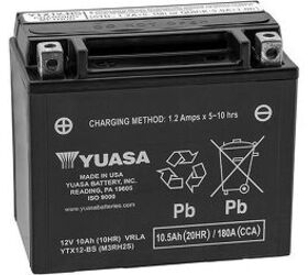 Editors Choice: Yuasa YTX-12BS AGM Battery
