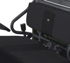 Classic Accessories QuadGear Black UTV Bench Seat Cover