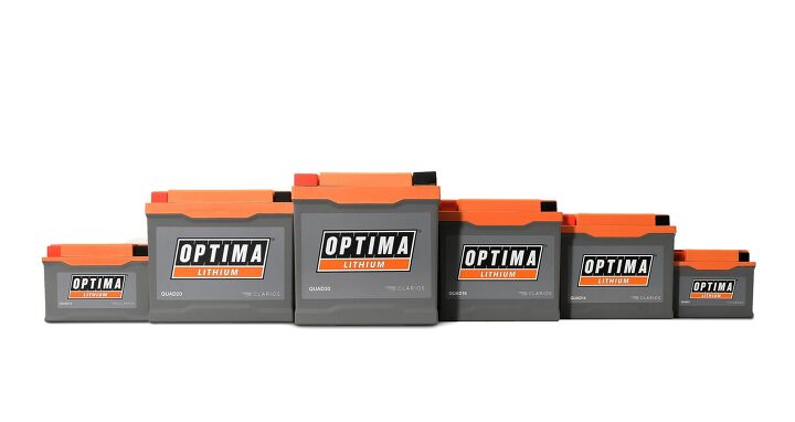 charged up optima introduces lithium batteries for powersports