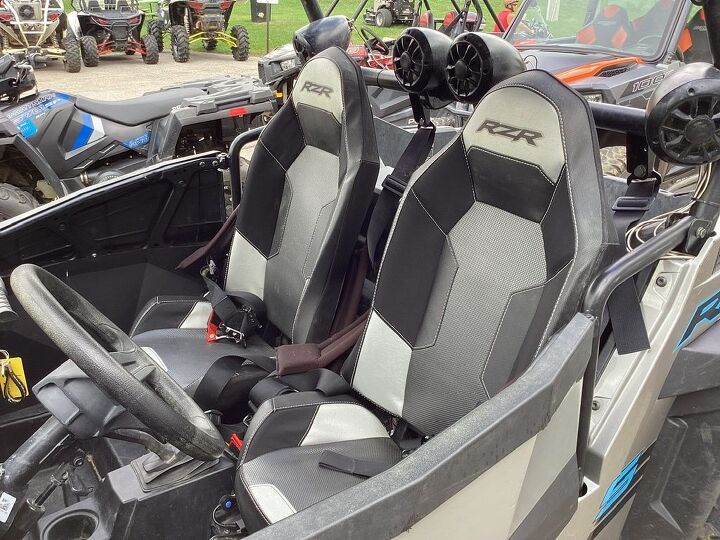 1265 miles power steering pro armor seat harnesses tusk aluminum roof full