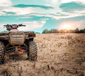 why atv belts fail and how you can prevent it, A solo ATV before hitting the trails