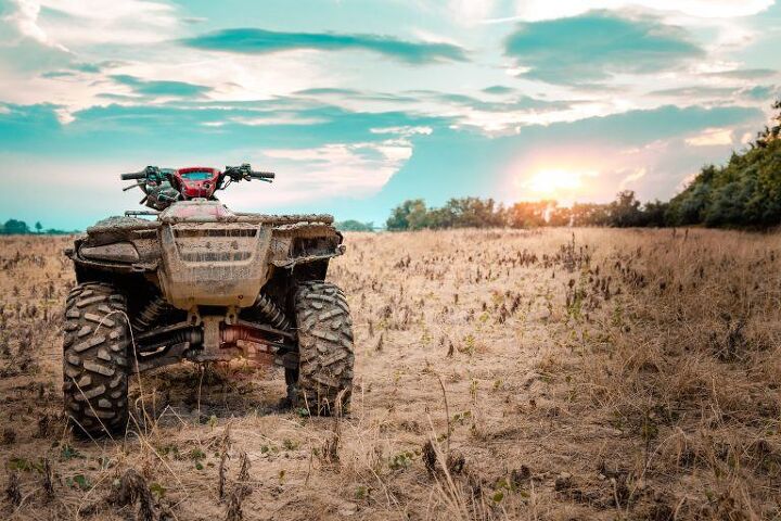 why atv belts fail and how you can prevent it, A solo ATV before hitting the trails
