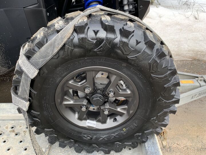 how to safely tie down a utv to a trailer, Webbed Tie Downs