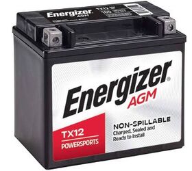 Energizer AGM Motorcycle and ATV Battery