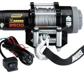 moose utility division winches built for the long haul, Moose ATV winches come with a capacity of 2500 3500 or 4500 lbs