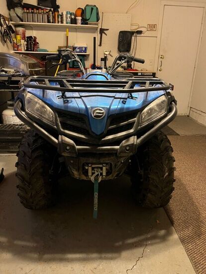 CFMOTO 500S With Plow