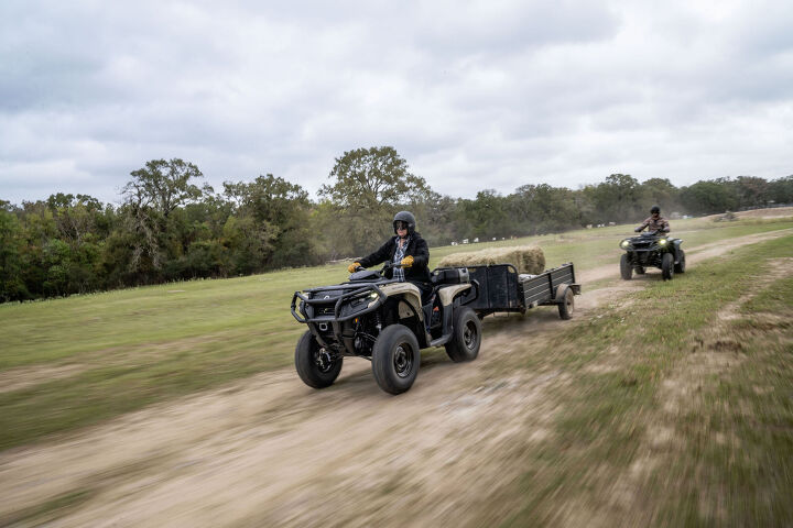 new 2023 5 can am outlander 500 700 arrives