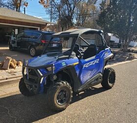 barely driven polaris razor