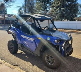 barely driven polaris razor