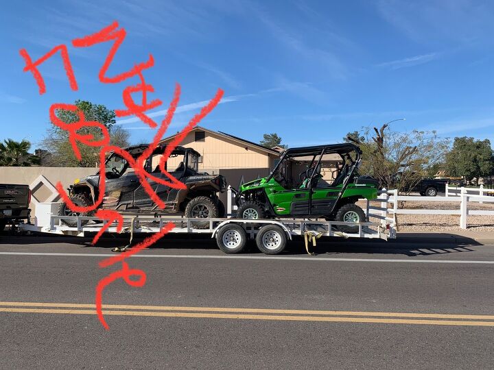 2015 teryx le 800 with 24 ft trailer